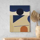 Quadro Decorativo Tela Canvas Abstrato Conceito Estrutura Abs