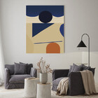 Quadro Decorativo Tela Canvas Abstrato Conceito Estrutura Abs