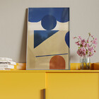 Quadro Decorativo Tela Canvas Abstrato Conceito Estrutura Abs