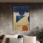 Quadro Decorativo Tela Canvas Abstrato Conceito Estrutura Abs