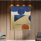 Quadro Decorativo Tela Canvas Abstrato Conceito Estrutura Abs