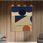 Quadro Decorativo Tela Canvas Abstrato Conceito Estrutura Abs