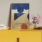 Quadro Decorativo Tela Canvas Abstrato Conceito Estrutura Abs