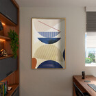 Quadro Decorativo Tela Canvas Abstrato Conceito Formas Em Har