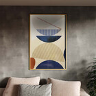 Quadro Decorativo Tela Canvas Abstrato Conceito Formas Em Har