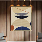 Quadro Decorativo Tela Canvas Abstrato Conceito Formas Em Har