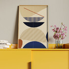 Quadro Decorativo Tela Canvas Abstrato Conceito Formas Em Har