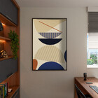 Quadro Decorativo Tela Canvas Abstrato Conceito Formas Em Har