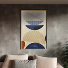Quadro Decorativo Tela Canvas Abstrato Conceito Formas Em Har