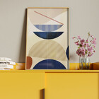 Quadro Decorativo Tela Canvas Abstrato Conceito Formas Em Har