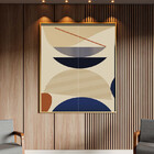 Quadro Decorativo Tela Canvas Abstrato Conceito Formas Em Har