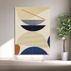 Quadro Decorativo Tela Canvas Abstrato Conceito Formas Em Har