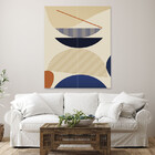 Quadro Decorativo Tela Canvas Abstrato Conceito Formas Em Har