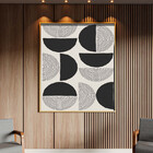 Quadro Decorativo Tela Canvas Abstrato Conceito Formas Em Sin