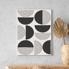 Quadro Decorativo Tela Canvas Abstrato Conceito Formas Em Sin