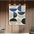 Quadro Decorativo Tela Canvas Abstrato Conceito Formas Em Sin