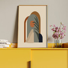 Quadro Decorativo Tela Canvas Abstrato Conceito Geometria Flu