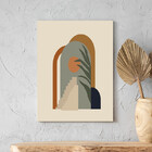 Quadro Decorativo Tela Canvas Abstrato Conceito Geometria Flu