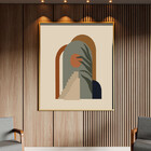 Quadro Decorativo Tela Canvas Abstrato Conceito Geometria Flu