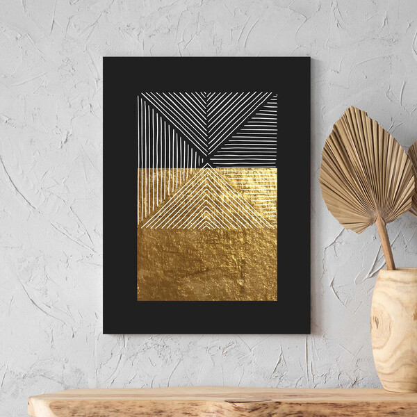 Quadro Decorativo Tela Canvas Abstrato Conceito Harmonia Angu