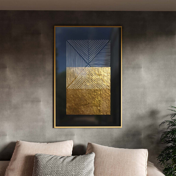 Quadro Decorativo Tela Canvas Abstrato Conceito Harmonia Angu