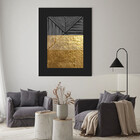 Quadro Decorativo Tela Canvas Abstrato Conceito Harmonia Angu