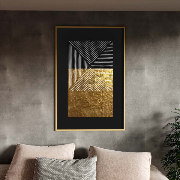 Quadro Decorativo Tela Canvas Abstrato Conceito Harmonia Angu
