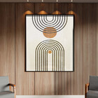 Quadro Decorativo Tela Canvas Abstrato Conceito Linha E Cor A