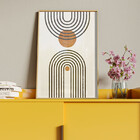 Quadro Decorativo Tela Canvas Abstrato Conceito Linha E Cor A