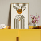 Quadro Decorativo Tela Canvas Abstrato Conceito Linha E Cor A