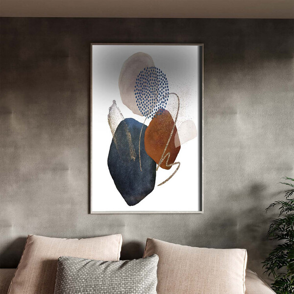 Quadro Decorativo Tela Canvas Abstrato Conceito Movimento De