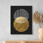 Quadro Decorativo Tela Canvas Abstrato Conceito Reflexos Abst