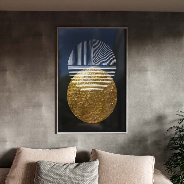 Quadro Decorativo Tela Canvas Abstrato Conceito Reflexos Abst