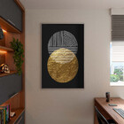 Quadro Decorativo Tela Canvas Abstrato Conceito Reflexos Abst