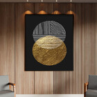 Quadro Decorativo Tela Canvas Abstrato Conceito Reflexos Abst