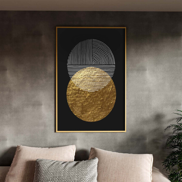 Quadro Decorativo Tela Canvas Abstrato Conceito Reflexos Abst