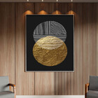 Quadro Decorativo Tela Canvas Abstrato Conceito Reflexos Abst