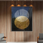 Quadro Decorativo Tela Canvas Abstrato Conceito Reflexos Abst