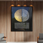 Quadro Decorativo Tela Canvas Abstrato Conceito Sinfonia De L