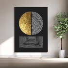 Quadro Decorativo Tela Canvas Abstrato Conceito Sinfonia De L