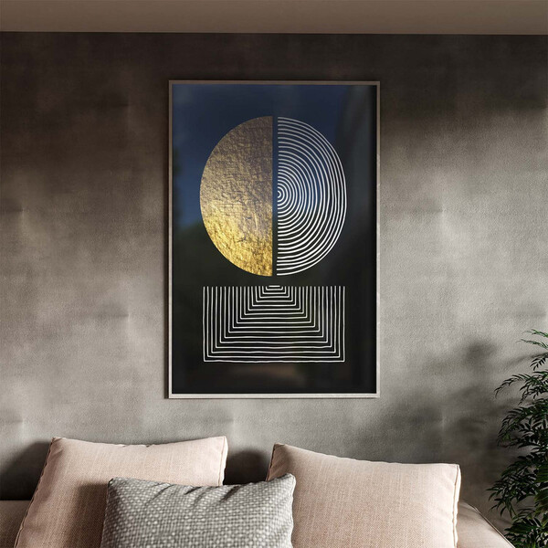 Quadro Decorativo Tela Canvas Abstrato Conceito Sinfonia De L