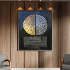 Quadro Decorativo Tela Canvas Abstrato Conceito Sinfonia De L