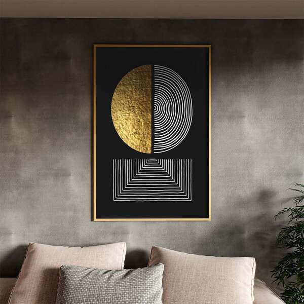 Quadro Decorativo Tela Canvas Abstrato Conceito Sinfonia De L