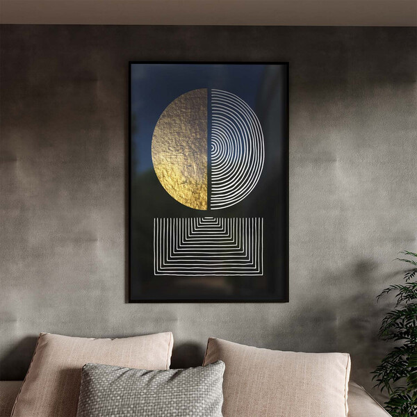 Quadro Decorativo Tela Canvas Abstrato Conceito Sinfonia De L