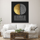 Quadro Decorativo Tela Canvas Abstrato Conceito Sinfonia De L