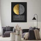 Quadro Decorativo Tela Canvas Abstrato Conceito Sinfonia De L