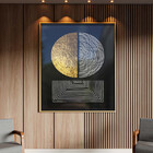 Quadro Decorativo Tela Canvas Abstrato Conceito Sinfonia De L