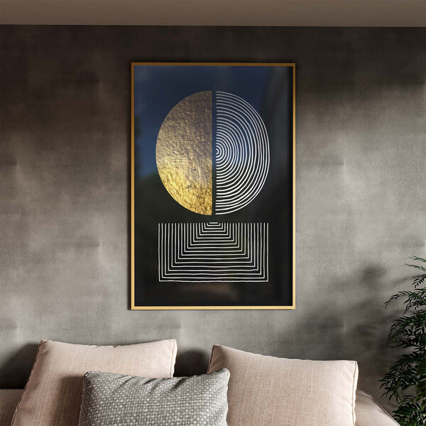 Quadro Decorativo Tela Canvas Abstrato Conceito Sinfonia De L