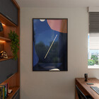 Quadro Decorativo Tela Canvas Abstrato Conceito Sinfonia Geom