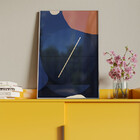 Quadro Decorativo Tela Canvas Abstrato Conceito Sinfonia Geom